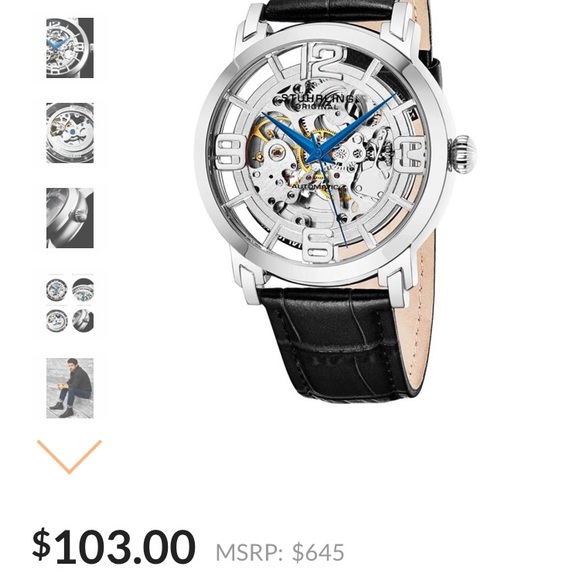 Stuhrling Men’s2piece Concorso&Winchester Watchset - Picture 8 of 8